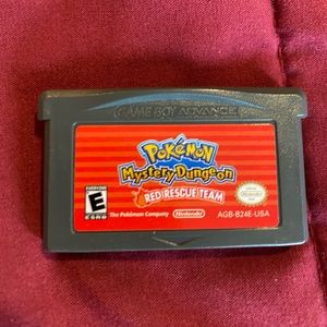 Pokémon Mystery Dungeon Red Rescue Team Authentic